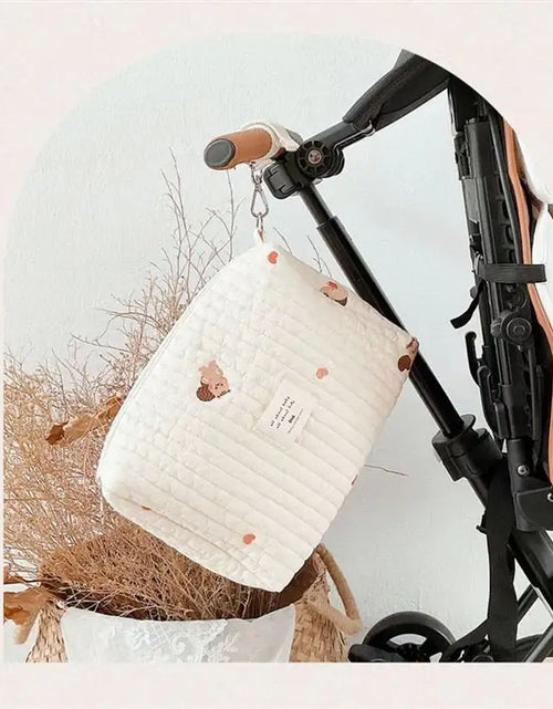 Load image into Gallery viewer, Quilted Diaper Bag
