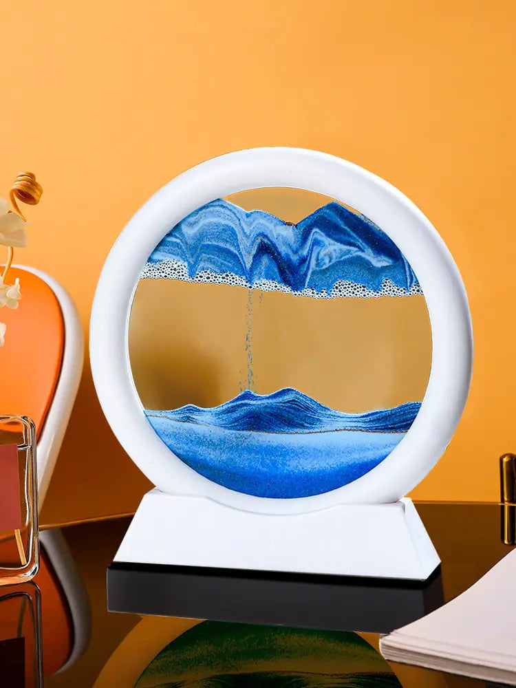 Sand art picture frame