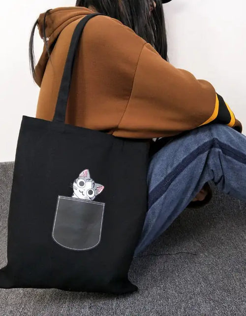 Load image into Gallery viewer, Single strap tote bag

