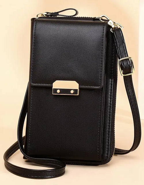 Load image into Gallery viewer, leather crossbody bag
